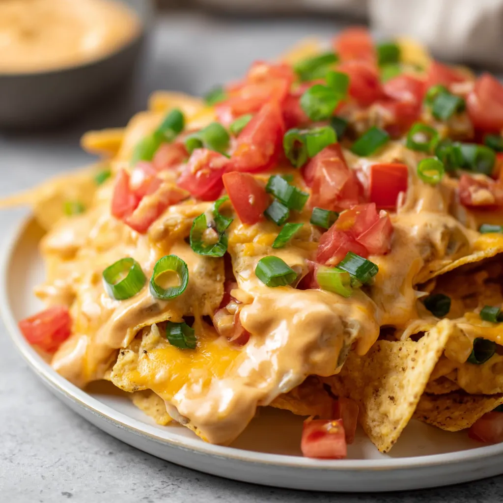 Easy Crockpot Velveeta Chicken Nacho Dip for Game Day